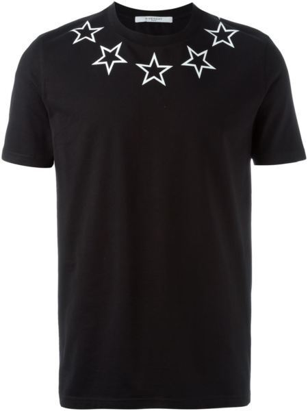 givenchy black red t shirt